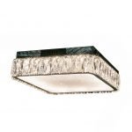 Modern luster flush mount